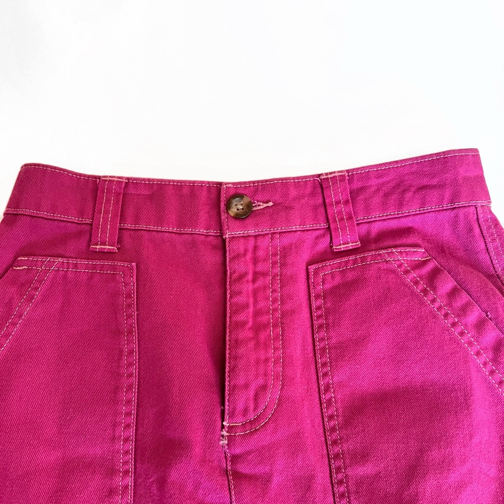 Old Navy Fuchsia Pink Mini Skirt Size 0 - Picture 4 of 13